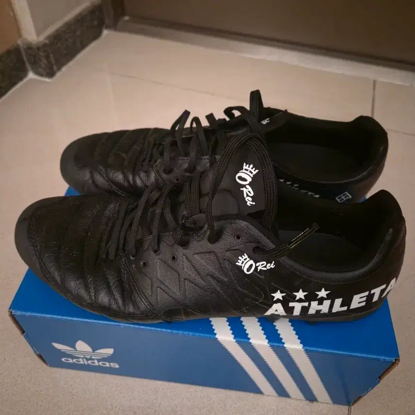 [BUNJANG] Asleta Oray T7 MG Football Boots Black / 아틀레타 오레이 T7 MG 축구화 검정색