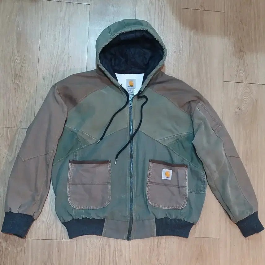 [BUNJANG] Carhartt FR Fire Protection Flame Retardant Custom Jacket / 희귀/칼하트 FR 화재보호 방염 커스텀  자켓 (스위스 RUAG 커스텀,  L~XL