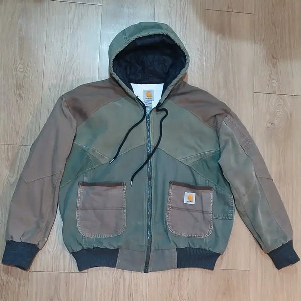[BUNJANG] Carhartt FR Fire Protection Flame Retardant Custom Jacket / 희귀/칼하트 FR 화재보호 방염 커스텀  자켓 (스위스 RUAG 커스텀,  L~XL