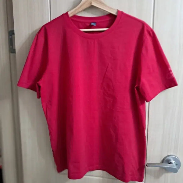[BUNJANG] Redface Women's Short Sleeve T-Shirt Red / 레드페이스 반팔 티셔츠 레드