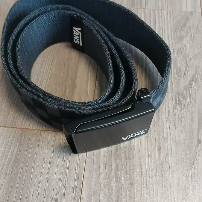 [BUNJANG] Vans Check Pattern Belt / 반스 벨트 체크 패턴
