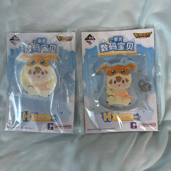[BUNJANG] Digimon Adventure Takeru (Takaishi Takeru) 'Poteto' Acrylic Clip Keychain Ichiban Kuji H Prize / 디지몬 어드벤처 타카이시 타케루 리키 아크릴 클립 키링 이치방쿠지 포테포테 중쿠지