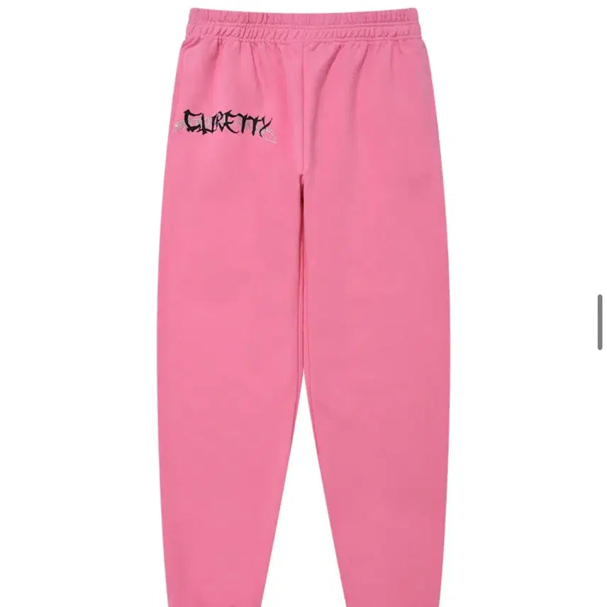 [BUNJANG] Curity Pink Jogger Pants / 큐리티 핑크 조거팬츠
