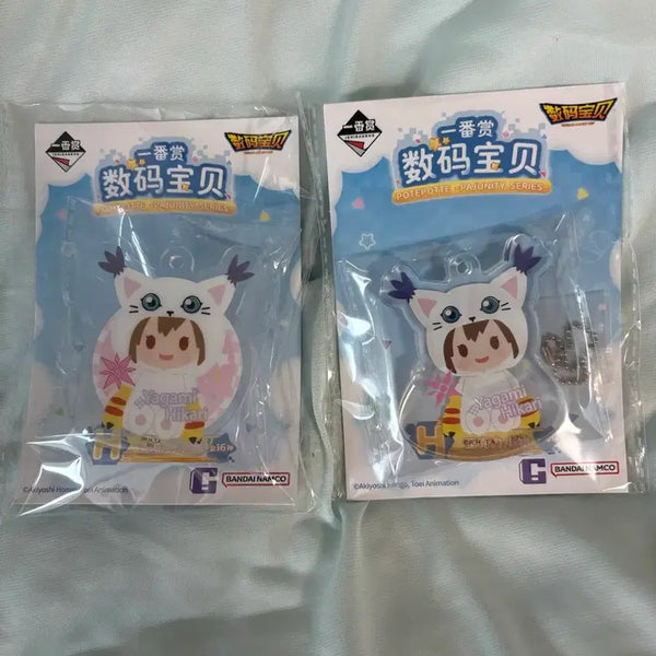 [BUNJANG] Digimon Adventure Hikari Yagami Potepote Ichiban Kuji Acrylic Charm / 디지몬 어드벤처 야가미 히카리 신나리 아크릴 키링 클립 집게 이치방쿠지 포테포테 중쿠지