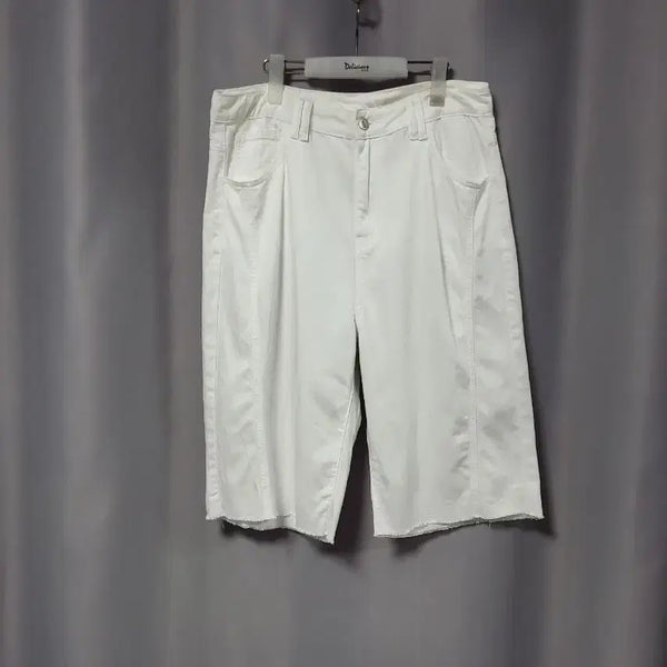[BUNJANG] Gongoo Woman Cutting Shorts (Big Size) / 공구우먼 컷팅 반바지 (빅싸이즈)