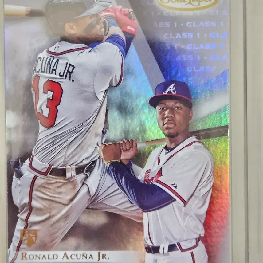 [BUNJANG] Topps Gold Label Ronald Acuña Jr. Baseball Card / 토 골드라벨 로날드 아쿠냐 주니어 야구 카드