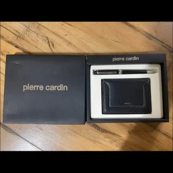 [BUNJANG] Pierre Cardin Ballpoint Pen & Card Holder Set / 피에르 가르뎅 볼펜, 카드지갑