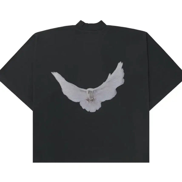[BUNJANG] Yeezy Gap Engineered by Balenciaga Dove No Seam T-Shirt Black XL / 이지 갭 엔지니어드 바이 발렌시아가 도브 노 심 티셔츠 블랙 XL