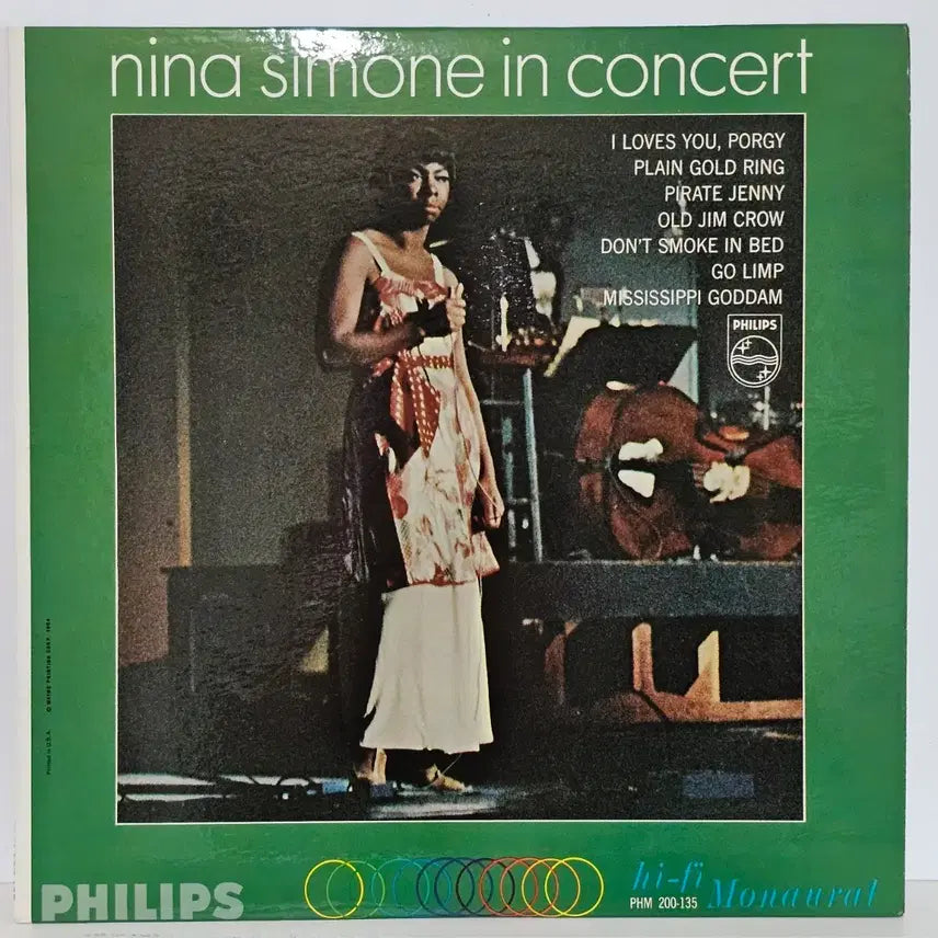 [BUNJANG] Nina Simone in Concert LP / Nina Simone - in Concert LP