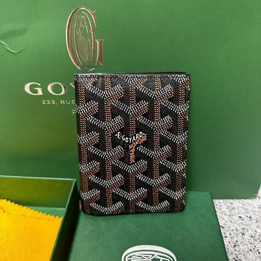 [BUNJANG] Goyard Saint-Marc Wallet Black / 고야드 생마르크 지갑 블랙