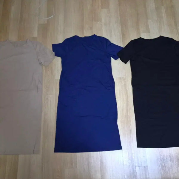 [BUNJANG] Lauren Vidal Women's Dress Bundle Set (Black, Navy, Beige) Size 85 / (새상품)LAUREN VIDAL 원피스3개 일괄판매 85시이즈