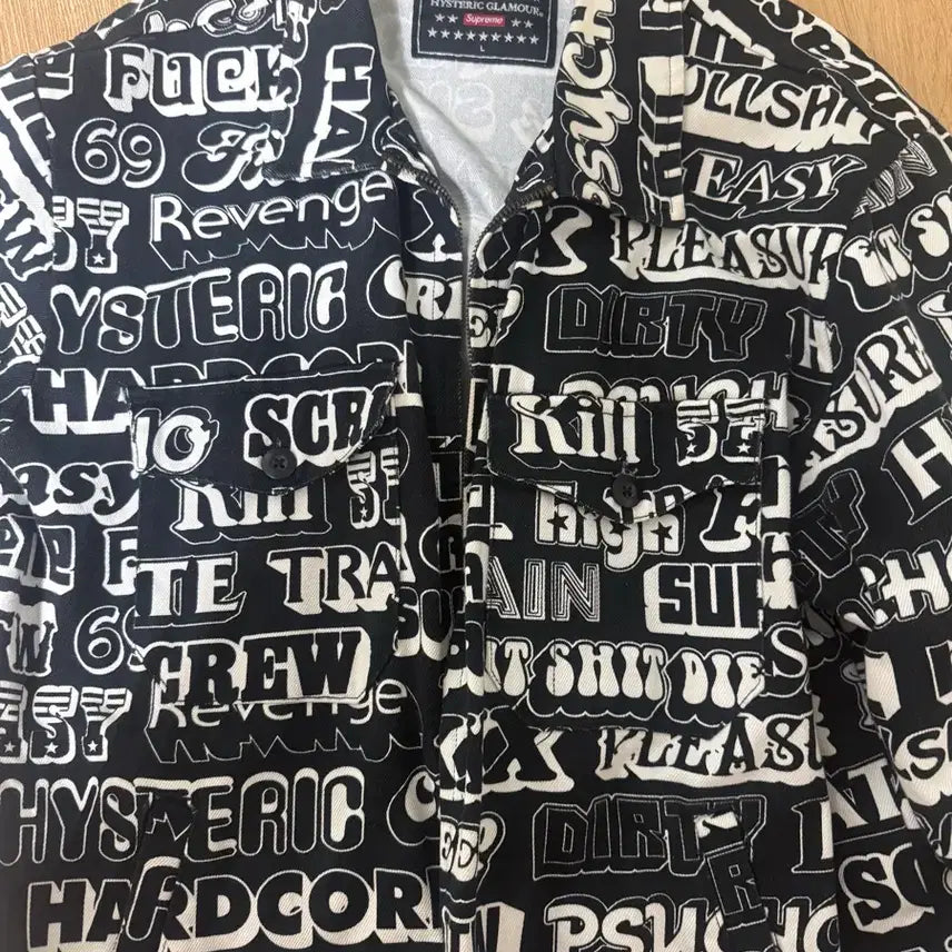[BUNJANG] Supreme x Hysteric Glamour Leather Jacket / 슈프림 히스테릭글래머자켓