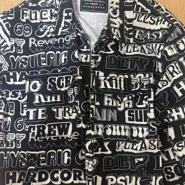 [BUNJANG] Supreme x Hysteric Glamour Leather Jacket / 슈프림 히스테릭글래머자켓