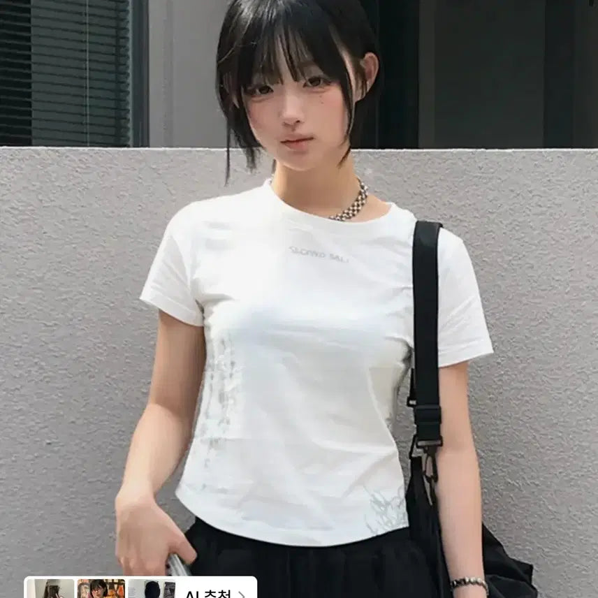 [BUNJANG] Second Salt Doodling Angel T-Shirt / 세컨드솔트 두들 엔젤 티셔츠