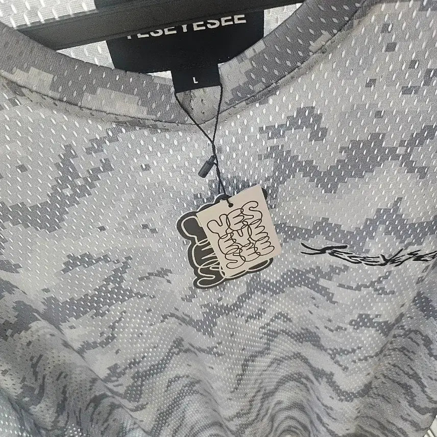[BUNJANG] YESEYESEE Mesh Short Sleeve T-Shirt / YESEYESEE 메쉬 반팔 티셔츠