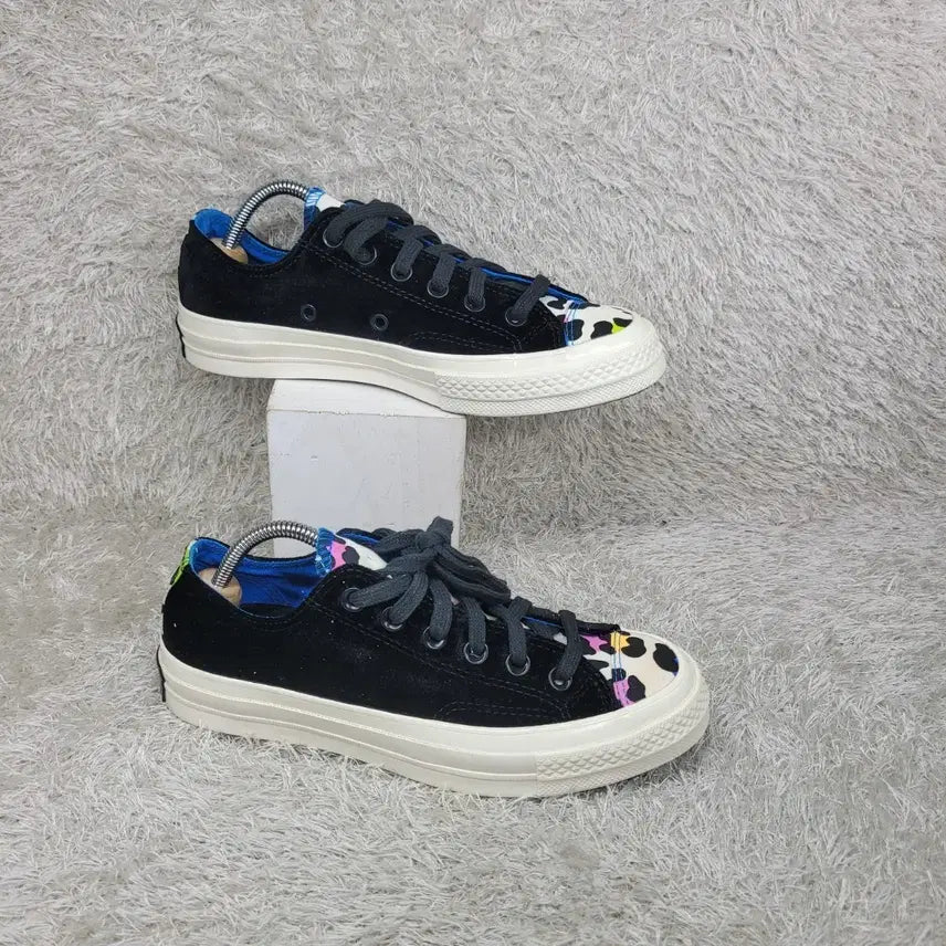[BUNJANG] Vintage Converse Chuck 70 Low Animal Pattern / 구제짱짱맨 235 컨버스 척 70 로우 애니멀 패턴