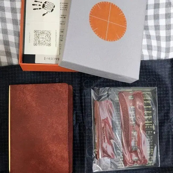 [BUNJANG] Plotter Pueblo Leather Binder Limited Edition Diary Box (Mini/6-Hole) / 플로터 푸에블로 가죽 바인더 리미티드 다이어리 박스 (미니/6공)