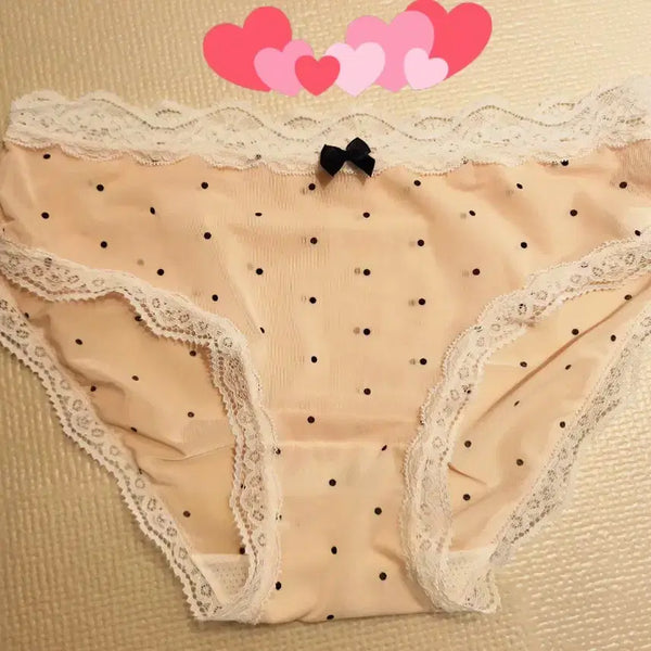 [BUNJANG] Dot Ribbon Women's Panties / (중고) 도트 리본 여성팬티 속옷