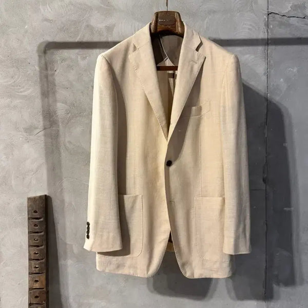 [BUNJANG] Universal Language Linen Blazer (Men's 100) / 유니버셜랭귀지 린넨 블레이저 남성100
