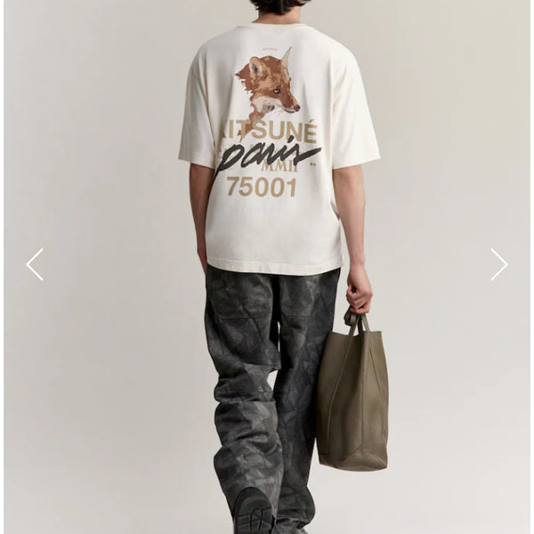 [BUNJANG] Maison Kitsuné 26FW Mmii Fox Head Oversize T-Shirt / 메종키츠네 26fw Mmii Fox Head Oversize Tee-Shirt