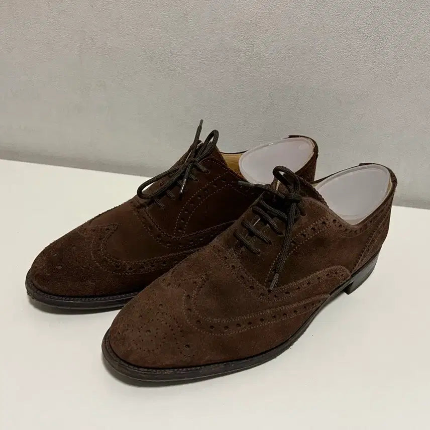 [BUNJANG] Loak Suede Wingtip Shoes UK 8 / Loak 로크 스웨이드 윙팁 uk8