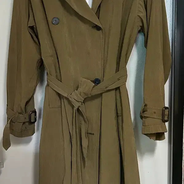 [BUNJANG] Studio Tomboy Trench Coat Khaki / 스튜디오 톰보이 트렌치 코트 카키