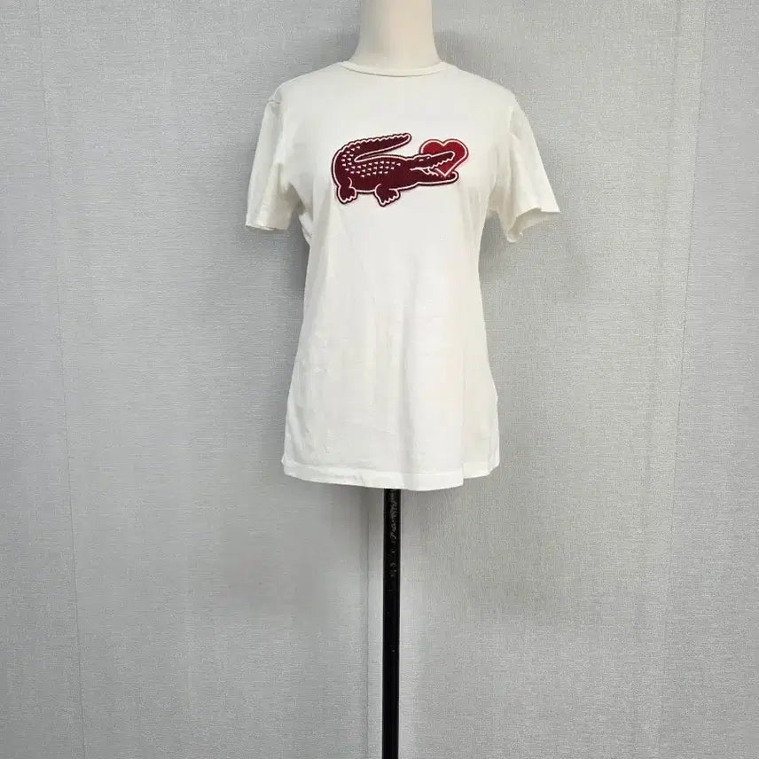 [BUNJANG] Lacoste Women's Short Sleeve T-Shirt / 라코스테 여성반팔티
