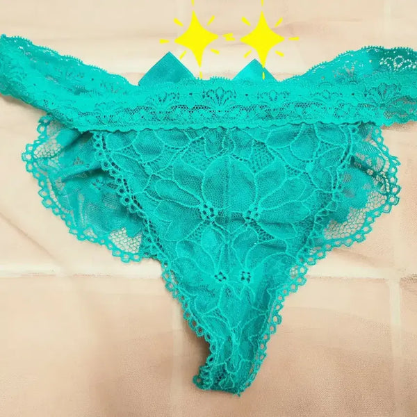 [BUNJANG] Aimerfeel Lovely Women's Thong Panties (Used) / (중고) 러블리 여성 티팬티 속옷-에메필