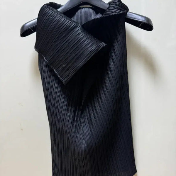 [BUNJANG] Liipleats Sleeveless Blouse / Liipleats 리 플리츠 민소매 블라우스