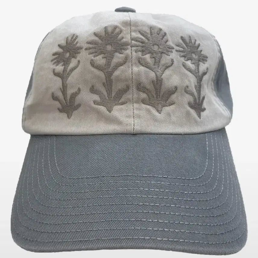 [BUNJANG] The Coldest Moment Flower Ball Cap / 더콜디스트모먼트 플라워 볼캡