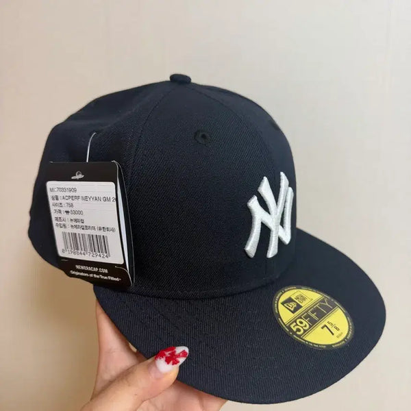 [BUNJANG] MLB New York Yankees Fitted Cap Navy / MLB 어센틱 뉴욕 양키스 피티드캡 게임 네이비