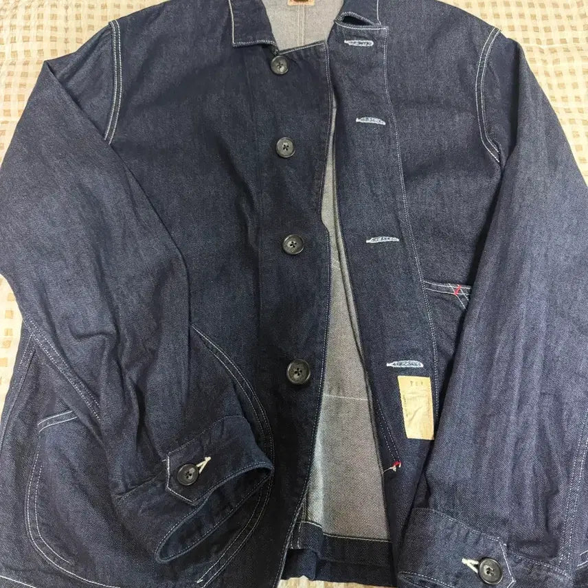 [BUNJANG] Kapital Apple Man Denim Jacket / 캐피탈 애플맨 데님 자켓 실착0회