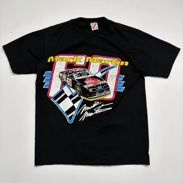 [BUNJANG] 90s Nascar T-Shirt Black / 90s Nascar Tee (black)