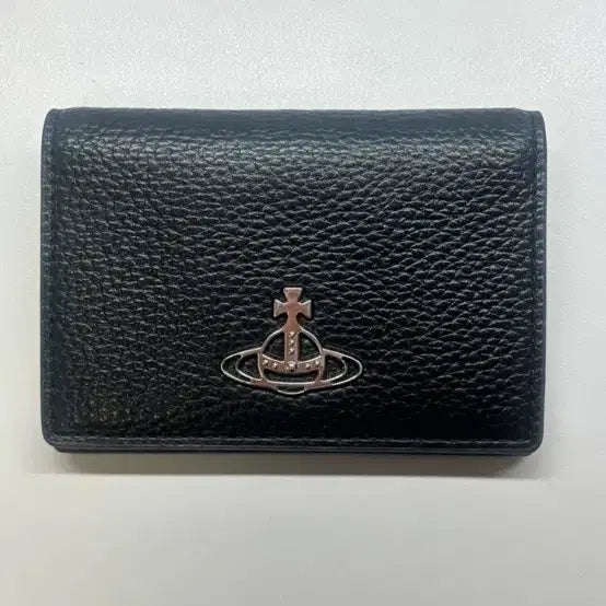 [BUNJANG] Vivienne Westwood Black Card Holder / 비비안웨스트우드 블랙 카드지갑 정품