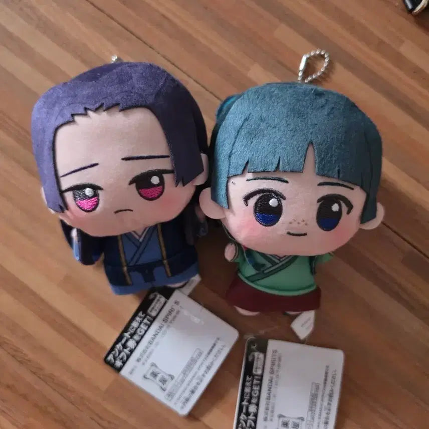 [BUNJANG] The Apothecary Diaries Chibi Plush Set (MaoMao & Jinshi) - New / 약사의혼잣말 치비구루미