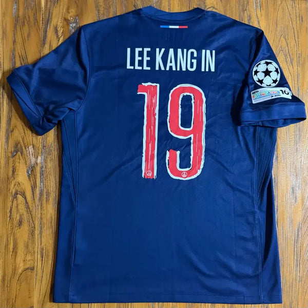 [BUNJANG] Nike Paris Saint-Germain (PSG) 2024-25 Lee Kang-in Champions League Full-Marking Jersey / 2024-25 나이키 파리생제르맹(PSG) 19. 이강인 챔피언스리그 풀마킹