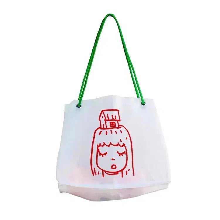[BUNJANG] Yoshitomo Nara PE Material Shoulder Bag / 요시토모나라 PE소재 가방