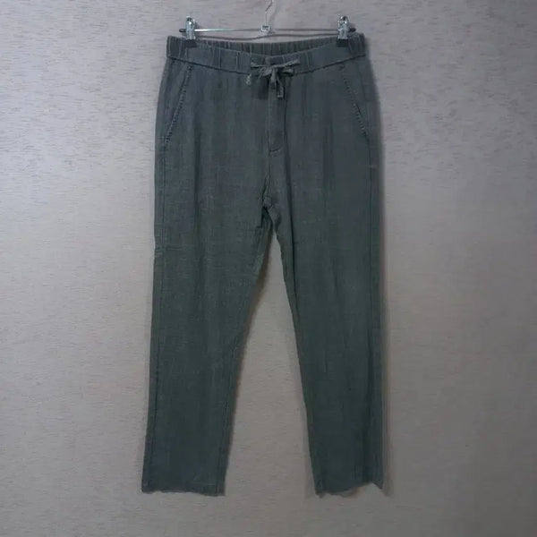 [BUNJANG] Gray Linen Pants Men's / B7-24/그레이 린넨팬츠 남성