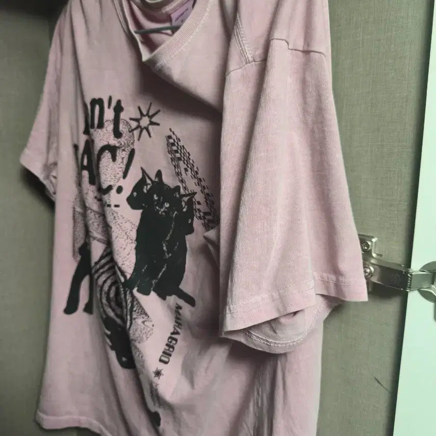 [BUNJANG] Mahagrid Pink T-Shirt (Unisex) / 마하그리드 핑크 티셔츠 팝니다 (남녀공용)