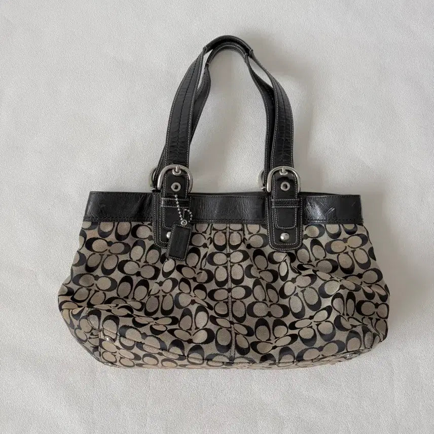 [BUNJANG] COACH Monogram Shoulder Bag / 코치(COACH) 모노그램 숄더백