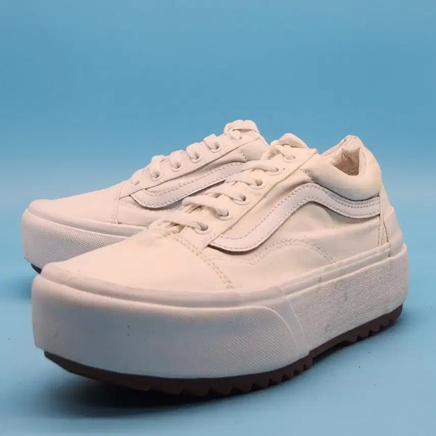 [BUNJANG] Vans Old Skool Stacked Sneakers / bb 반스  올드스쿨  스택드 여성스니커즈 235