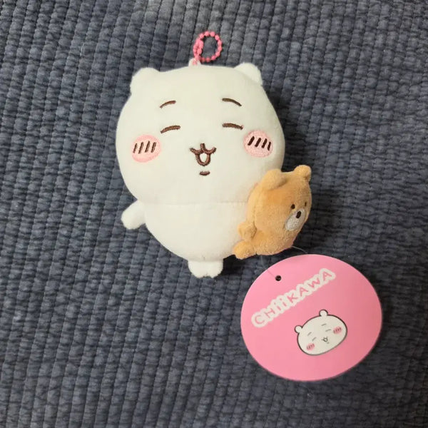 [BUNJANG] Chiikawa Stress Ball Squishy Plush Keychain / 먼작귀 치이카와 스트레스볼 꾹꾹 인형 키링