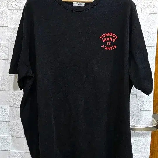 [BUNJANG] STUDIO TOMBOY Black Short-Sleeve T-Shirt (Size F) / (Z)스튜디오 톰보이 반팔 티셔츠 블랙 F