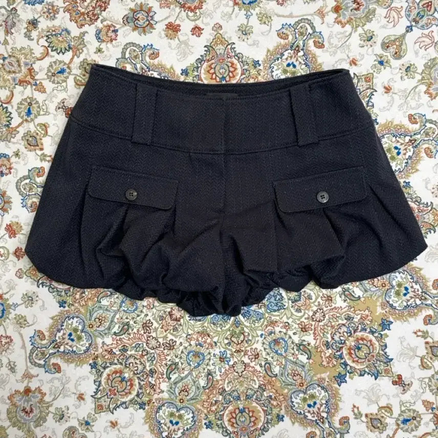 [BUNJANG] Ozscecon Balloon Shorts Pants / 오즈세컨 벌룬 숏 팬츠