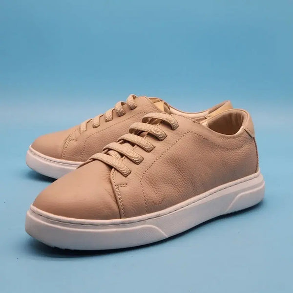 [BUNJANG] Women's Leather Sneakers / bb 여성 가죽 스니커즈 240