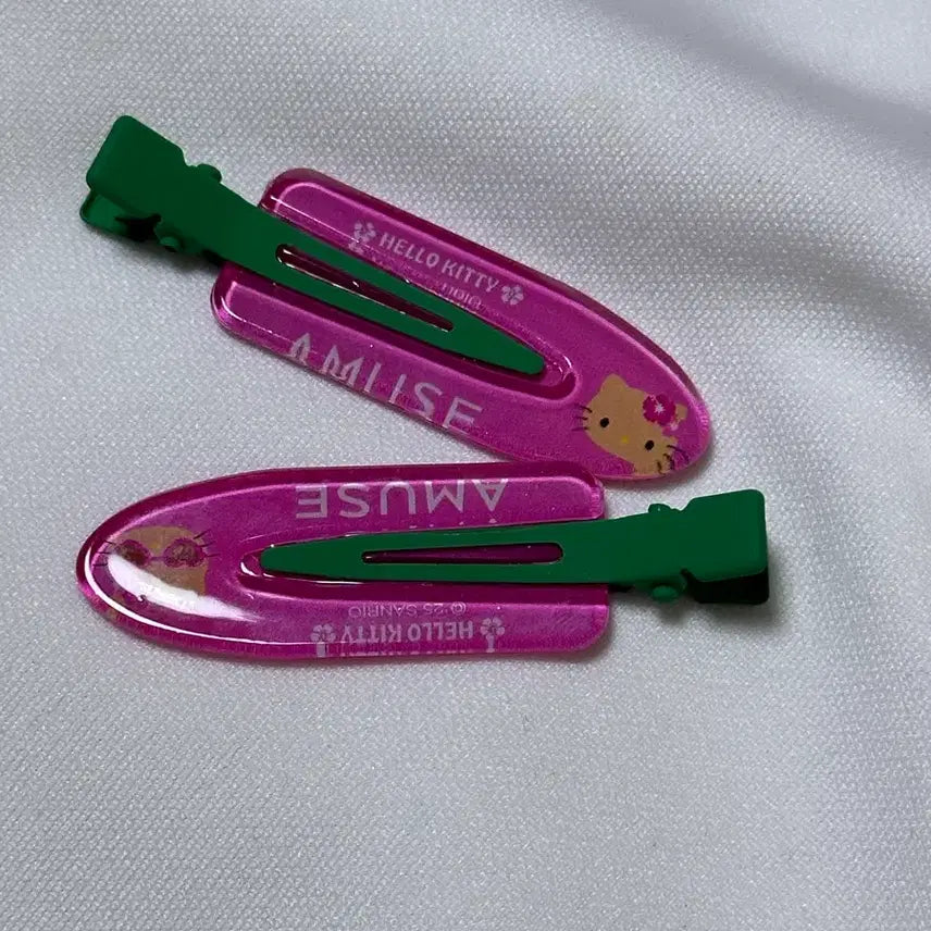 [BUNJANG] Amuse Hello Kitty Hair Pins Set (2 Count) / [미사용] 어뮤즈 헬로키티 머리핀 2개