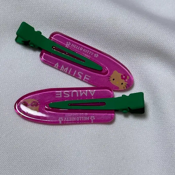 [BUNJANG] Amuse Hello Kitty Hair Pins Set (2 Count) / [미사용] 어뮤즈 헬로키티 머리핀 2개