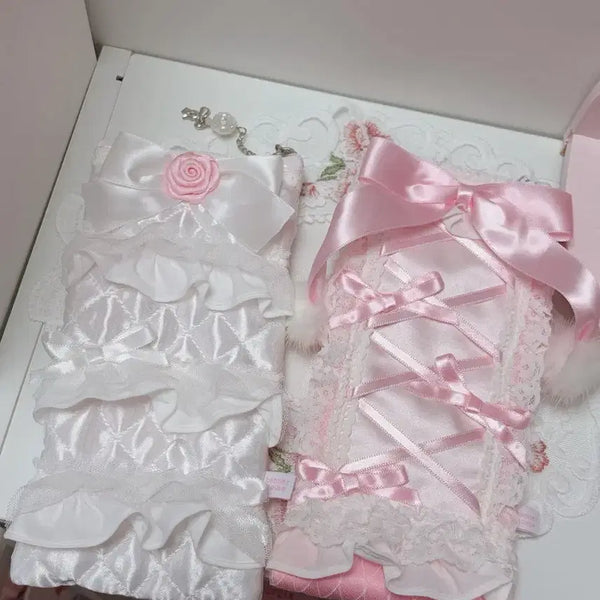 [BUNJANG] Bennett House Artist Frilled Rose Pencil Pouch / 베넷하우스 작가님  프릴 로즈 필통 파우치, 펜 파우치 일괄