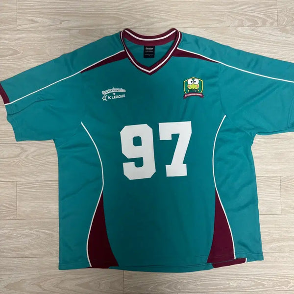 [BUNJANG] Sanrio x Daejeon Hana Citizen K League Jersey / 산리오 K리그 대전하나시티즌 유니폼