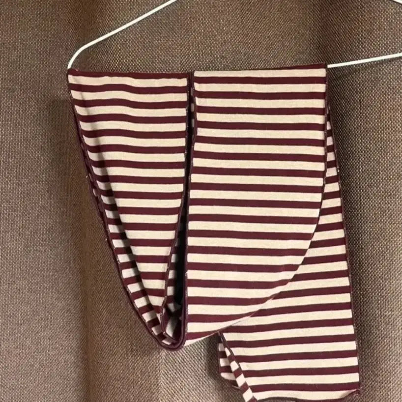 [BUNJANG] Y2K Gyaru Striped Muffler / y2k 갸루 히메갸루 줄무늬 머플러